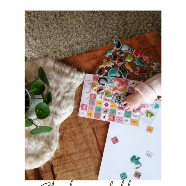 Stickers plakken