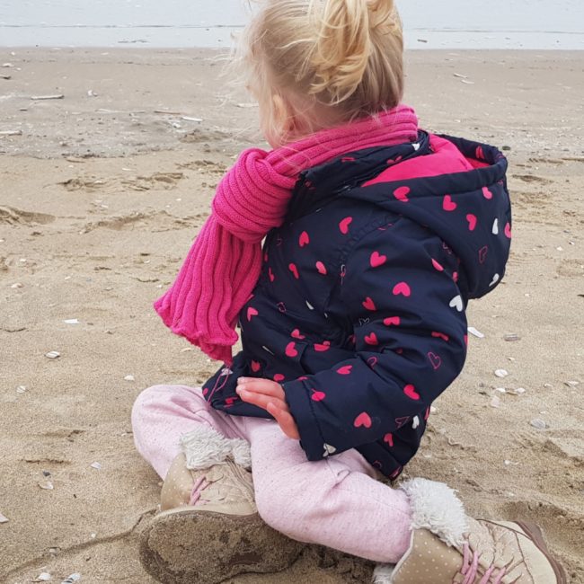 strand een fris nieuwjaar