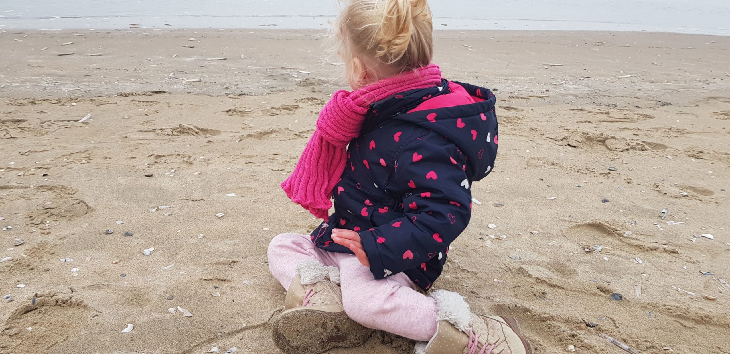 strand een fris nieuwjaar