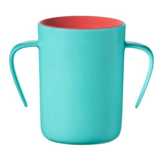 Tommee Tippee 360 Cup  anti lek drinkbeker met handvaten 6 maand+ (groen)