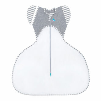SWADDLE UP™ Overgangsslaapzak fase 2 |  Hip Harness 1.0 TOG Grijs | Large (8,5 - 11 kg)