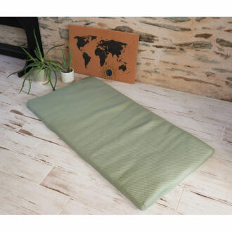 Candide  | Reismatras oprolbaar | 60 x 120 cm | olijf - Afbeelding 3