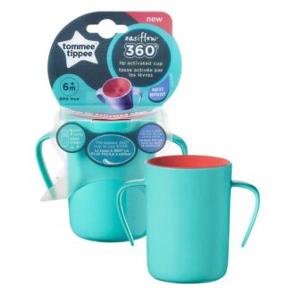 Tommee Tippee | 360 Cup | Anti lek drinkbeker met handvaten | 6 maand+ - Afbeelding 2