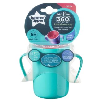 Tommee Tippee | 360 Cup | Anti lek drinkbeker met handvaten | 6 maand+ - Afbeelding 3