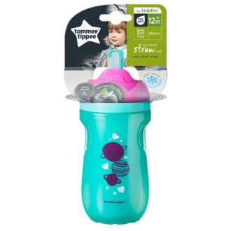 Tommee Tippee | Insulated straw | girl | - Afbeelding 2