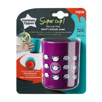 Tommee Tippee | Super cup | oefen drinkbeker| purple | 6 maand+ - Afbeelding 3
