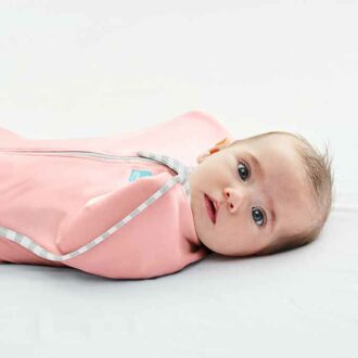 SWADDLE UP™ Inbakerslaapzak Fase 1 | 1.0 TOG | Dusty roze - Afbeelding 3