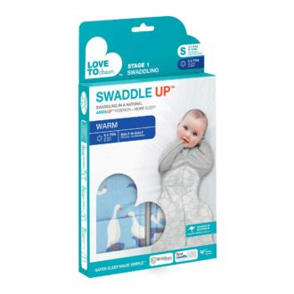 SWADDLE UP™ Inbakerslaapzak Fase 1 | 2.5 TOG | Dusty blauw - Afbeelding 3