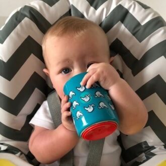 Tommee Tippee | Super cup | oefen drinkbeker| Blauw | 6 maand+ - Afbeelding 3