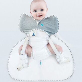SWADDLE UP™ Heupharnas Inbakerslaapzak  Fase 1 | 1.0 TOG | Grijs | Medium 6 -8.5 kg - Afbeelding 3