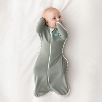 SWADDLE UP™ Inbakerslaapzak Fase 1 | 1.0 TOG | Deep olive - Afbeelding 3