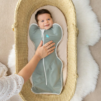 SWADDLE UP™ Inbakerslaapzak Fase 1 | 1.0 TOG | Deep olive - Afbeelding 5