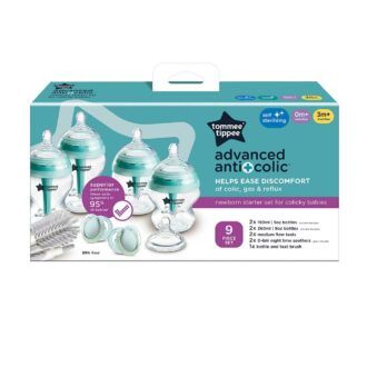 Tommee Tippee | Closer To Nature | anti colic starterset zuigflessen | newborn - Afbeelding 2