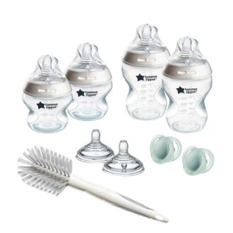 Tommee Tippee | Closer To Nature | starterset zuigflessen transparant - Afbeelding 2