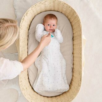 SWADDLE UP™ Inbakerslaapzak Fase 1 | 0.2 TOG | Wit tekst - Afbeelding 4