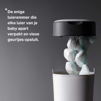 Tommee Tippee | Sangenic |  Twist & Click luieremmer XL | wit - Afbeelding 8
