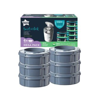 Tommee Tippee | Sangenic |  Twist & Click  | Cassette | ECO | 6 stuks