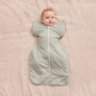 SWADDLE UP™ Overgangsslaapzak  Fase 2 | 2.5 TOG | Olive Bees - Afbeelding 4
