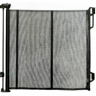 fenss Oprolbaar traphek Lizz - zwart - max breedte 140 cm