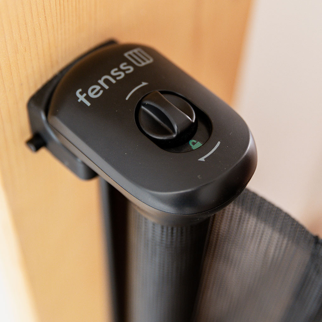 fenss Oprolbaar traphek Lizz - zwart - max breedte 140 cm - Afbeelding 10