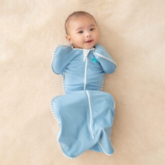 SWADDLE UP™ Inbakerslaapzak Fase 1 | 1.0 TOG | Dusty blauw
