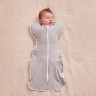 Love to Dream | SWADDLE UP™ Inbakerslaapzak  Fase 1 | 1.0 TOG | Grijs