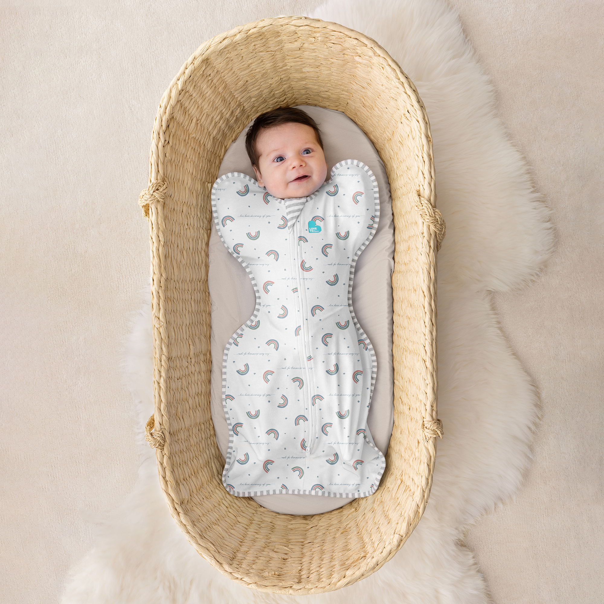 SWADDLE UP™ Inbakerslaapzak Fase 1 | 1.0 TOG | Rainbow - Afbeelding 3