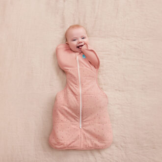 SWADDLE UP™ Inbakerslaapzak Fase 1 | 2.5 TOG | Rose Pebble