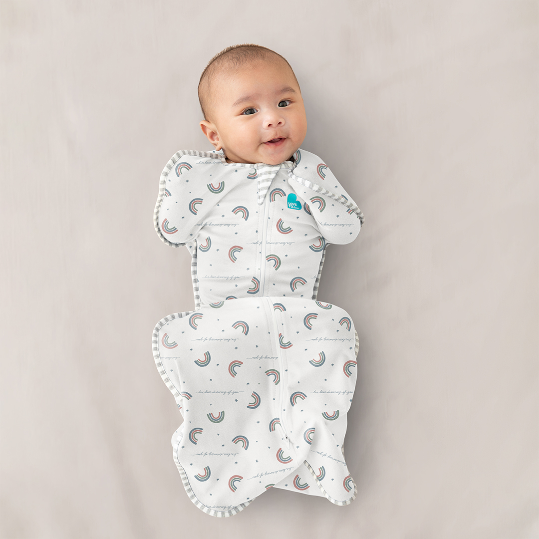 SWADDLE UP™ Inbakerslaapzak Fase 1 | 1.0 TOG | Rainbow