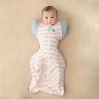 SWADDLE UP™ Overgangsslaapzak Fase 2 | 1.0 TOG | Dusty roze