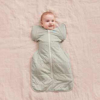 SWADDLE UP™ Overgangsslaapzak Fase 2 | 2.5 TOG | Olive Bees