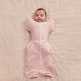 SWADDLE UP™ Overgangsslaapzak Fase 2 | 1.0 TOG | Powder Pink