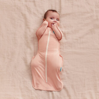 SWADDLE UP™ Inbakerslaapzak Fase 1 | 0.2 TOG | Light Pink Blush