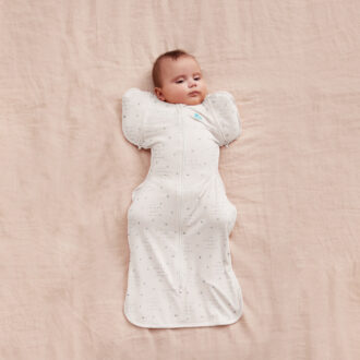 SWADDLE UP™ Overgangsslaapzak Fase 2 | 0.2 TOG | Wit